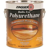 zinnser voc bullseye polyurethane, 1 gal semi-gloss