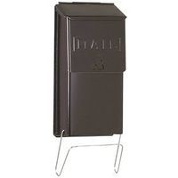 6406763 - SATIN BLACK CITY MAILBOX