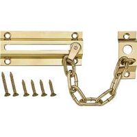 Chain Door Guard, Solid Brass