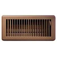 floor register, brown 14in. x 2 1/4in.