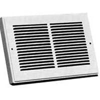 Return Air Grille Baseboard Register, 6in. x 12in.      