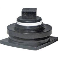 Newell Rubbermaid 5050-12 Tank Drain Plug, For Use With NO 4242 Stock Tank, 1-1/2 in, Plastic