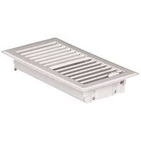floor register, white 12in. x 4in.