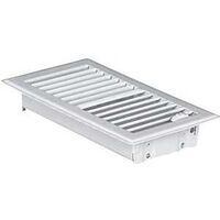 Floor Register, White 12" x 4"