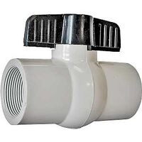 Ips Pvc Ball Valves, 2in.     