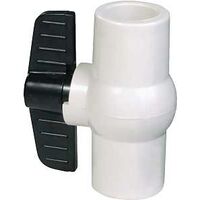 PVC Ball Valve, 1/2in.