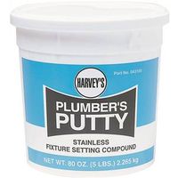6420152 - 5LB STAINLESS PLUMBERS PUTTY