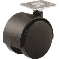 caster black plate, 1 5/8in.