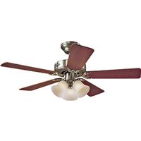 6425755 - 42" CEILING FAN BRUSHED NICKEL