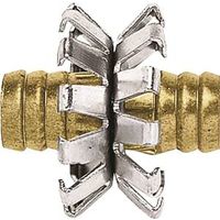 hose mender clinch-brass, 1/2in. 