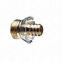 hose coupler clinch-brass, 5/8in.