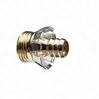 hose coupler clinch-brass, 3/4in.