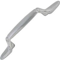 Brushed Nickel Pull, 3" 