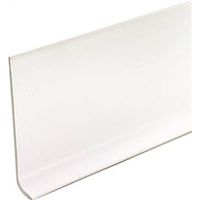 6434146 - 4INX4FT WHITE VINYL WALL BASE