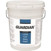 Interior Latex Wall Paint, 5 Gal Flat Clear Base