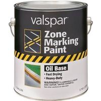 traffic marking paint, white 1 gal