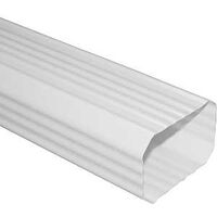 Downspout, 2in. x 3in. White