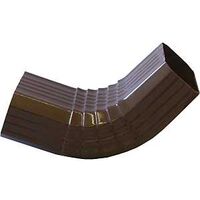 2in. x 3in. Brown Downspout Elbow   