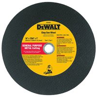 Dewalt DW8001 Type 1 Chop Saw Wheel