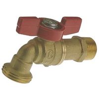 6439137 - 1/2 BRASS BALL VALVE HOSE BIBB