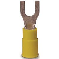12-10awg yellow spade terminal