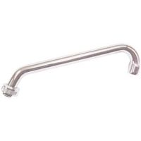 American Hardware P-033AB Tubular Faucet Spout, For Use with Kitchen Faucets, 9 in, 2.2 gpm
