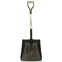 square point coal shovels, 14 1/2in. x 15 1/2in.