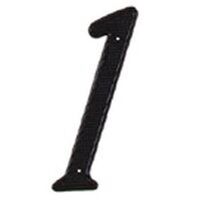 4in. House Number Black #1