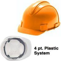 charger hard hat, orange