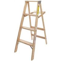 Michigan 1100-04 Pine Step Ladder