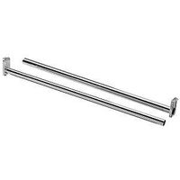 closet rod, 18in.-30in. zinc