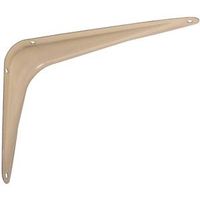 shelf bracket, 6in. x 8in. almond