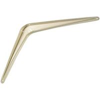 shelf bracket, 10in. x 12in. almond