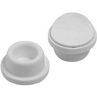 white shelf adhesive door stop