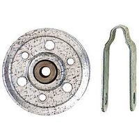 garage door pulley & fork, 3in.