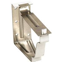 6460299 - 5IN WHT ALUM FASCIA GTTR BRKT