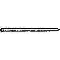 7in. Aluminum White Gutter Spikes  