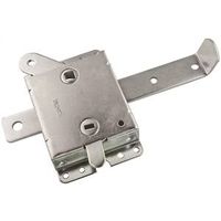 garage door side lock, zinc