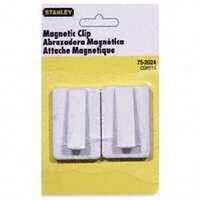 white magnetic clip