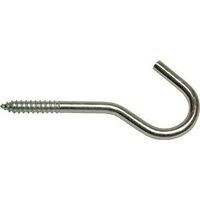 Screw Hook, 4 3/8in. Steel