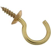 6462782 - 1-1/4IN SOLID BRASS CUP HOOK