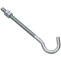 Hook Bolt, 5/16in. x 6in. Zinc