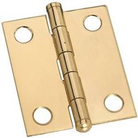 button hinge, 1 1/2in. brass