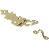 Ornamental Hasp, 5/8in. Brass