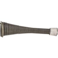 spring door stop,  brass 2 13/16in. 