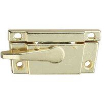 Narrow Sash Lock, Bright Brass