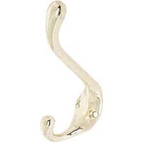 Coat & Hat Hook, Brass