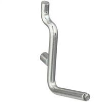 Angled Hook, 1 1/2" Zinc