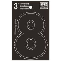 6470421 - 3IN BLACK VINYL NUMBER 8