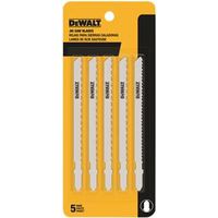 Dewalt DW3753-5 Bi-Metal Jig Saw Blade
